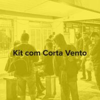 FLN Invisível | Kit Com Corta Vento